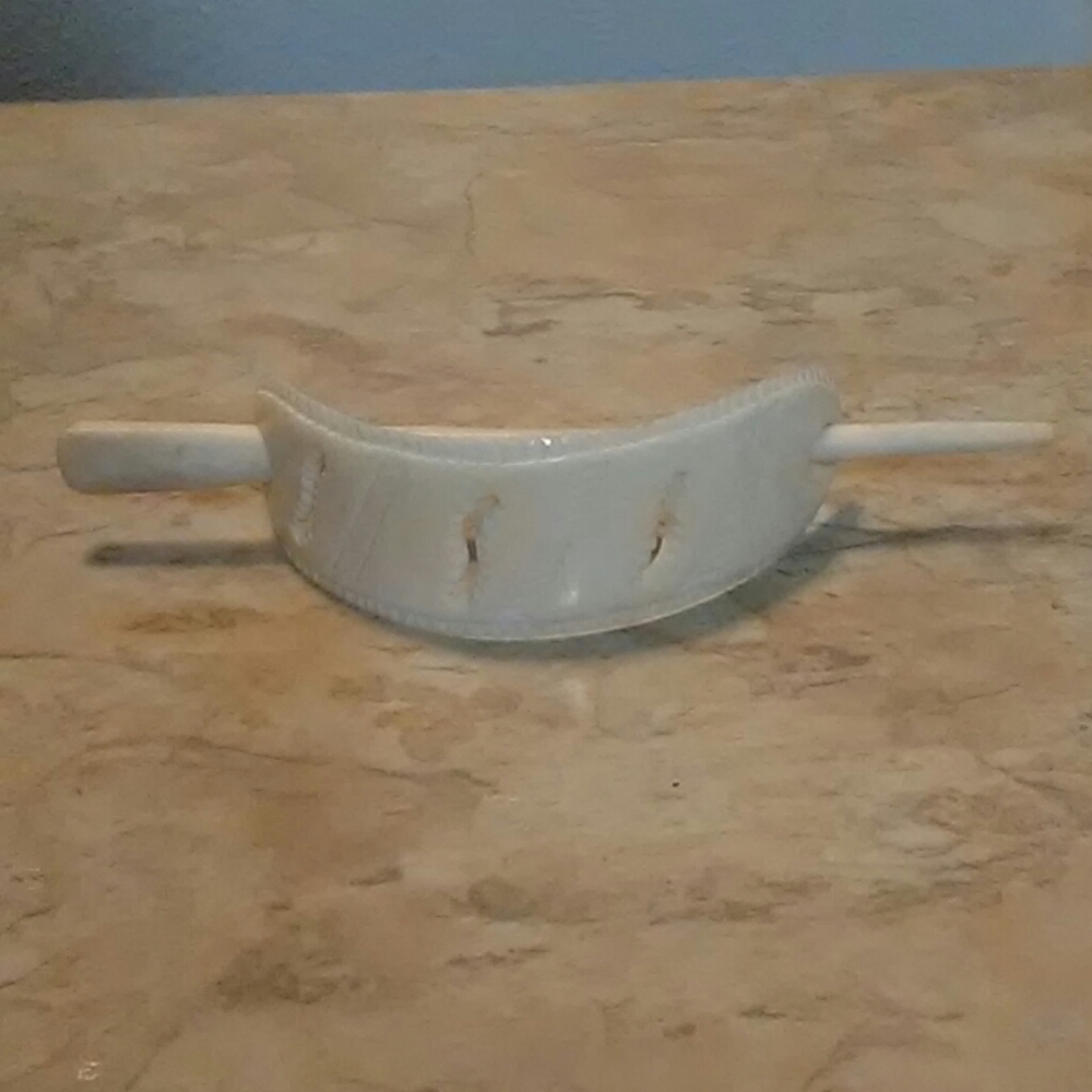 Ivory hair accessory